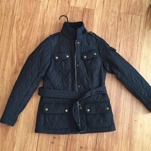 Barbour Navy Quilted Jacket